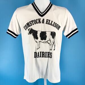 90s dairy cow baseball tshirt 1990s vintage